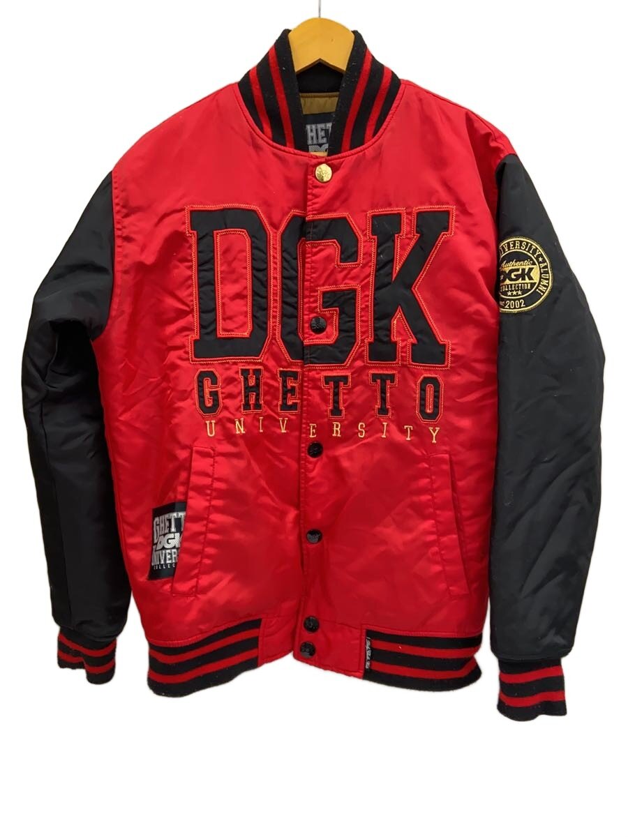 【ブランド】DGK 【ブランドカナ】ディージーケー 【型番】 【程度】B 【サイズ】S 【メインカラー】レッド 【素材・生地】ナイロン 【キーワード】　　　/ 2026/01/09 セカンドストリート加古川店【2981】【中古】DGK◆00s/ナイロンスタジャン/GHETTO UNIVERSITY ブランド DGK 型番 カラー レッド 柄 素材・生地 ナイロン>色・素材について サイズ S>サイズ表示について 実寸（cm） 【ジャケット】 肩幅：50 / 身幅：56 / 着丈：67 / 袖丈：64 / ゆき：/ 【その他】 その他サイズ：/ 商品は　セカンドストリート加古川店の店頭にて販売しております。商品に関するお問合わせは、お電話(TEL:079-456-1140)にて、問合わせ番号：2329816609398をお伝えください。 配送方法やお支払い方法に関するお問い合わせは、サポートセンターまでご連絡をお願いします。 ※お電話の対応は営業時間内のみとなります。お問い合わせフォームでお問い合わせの際はご注文番号をご記入下さい この商品に関する出品店舗からのコメント 使用・着用による使用感がございますが、大きなダメージはありません。状態などご不明な点は当店までお問い合わせください。