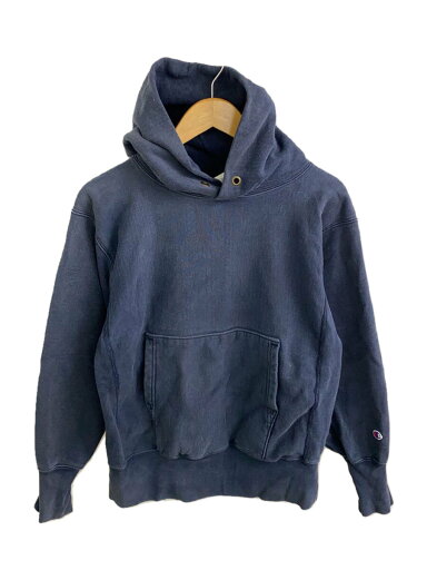 【中古】Champion◆パーカー/L/コットン/NVY/無地/REVERSE WEAVE/USA製/赤タグ復刻【メンズウェア】 【中古】Champion◆パーカー/L/コットン/NVY/無地/REVERSE WEAVE/USA製/赤タグ復刻【メンズウェア】