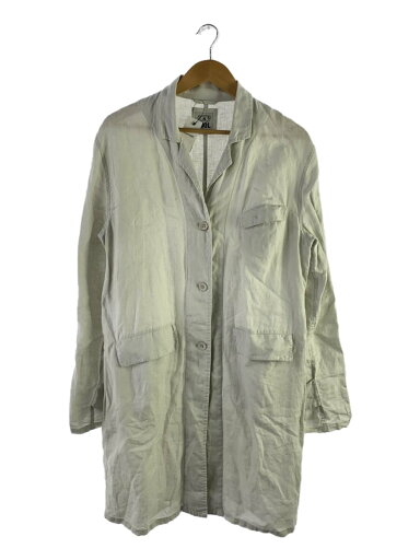 【中古】POOL/コート/--/リネン/GRY【レディースウェア】 【中古】POOL/コート/--/リネン/GRY【レディースウェア】