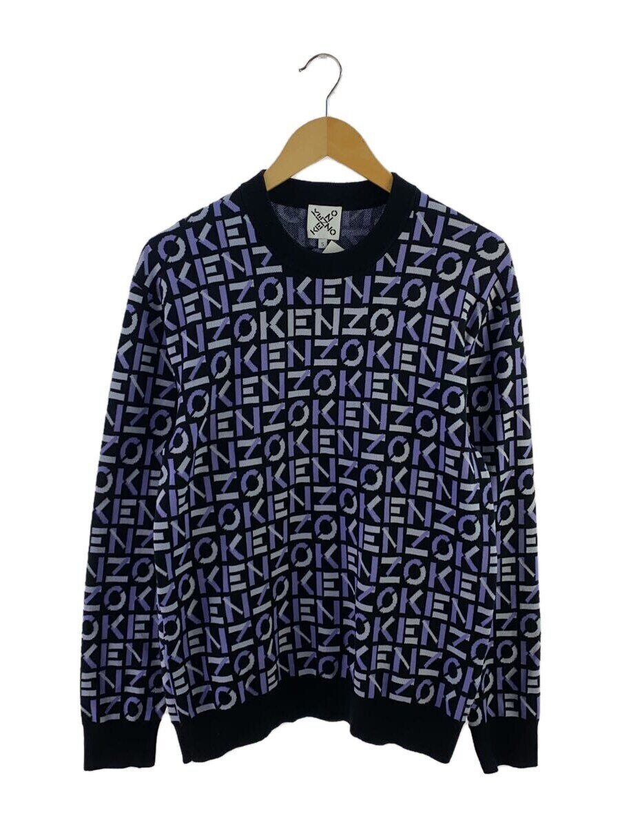 Other - 【中古】KENZO◆ニット・セーター(厚手)/S/コットン/PUP/モノグラム/FC55PU6913SA【メンズウェア】