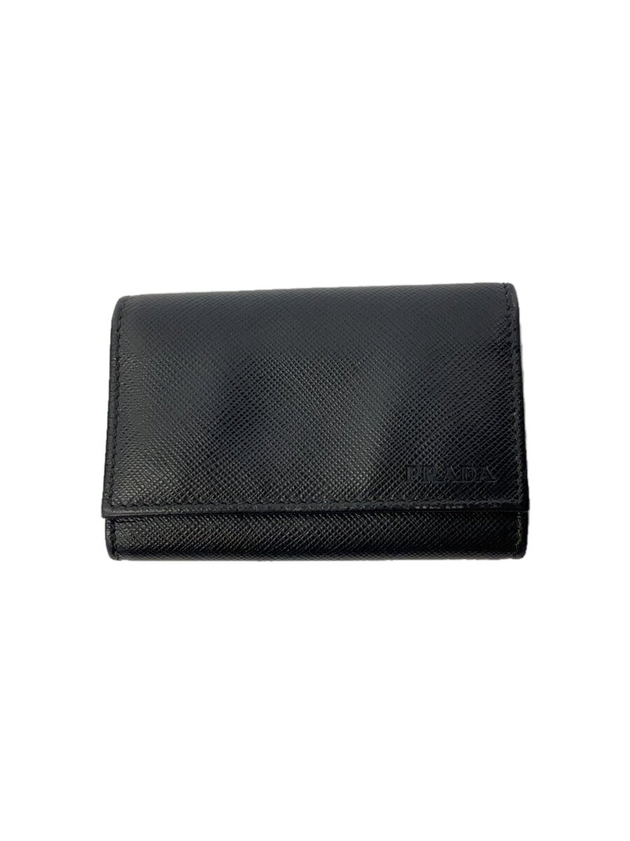 【中古】PRADA◆6連キーケース/--/BLK/メンズ【服飾雑貨他】