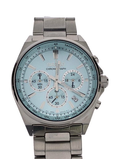 【中古】SEIKO◆クォーツ腕時計/アナログ/ステンレス/ブルー/シルバー【服飾雑貨他】 【中古】SEIKO◆クォーツ腕時計/アナログ/ステンレス/ブルー/シルバー【服飾雑貨他】
