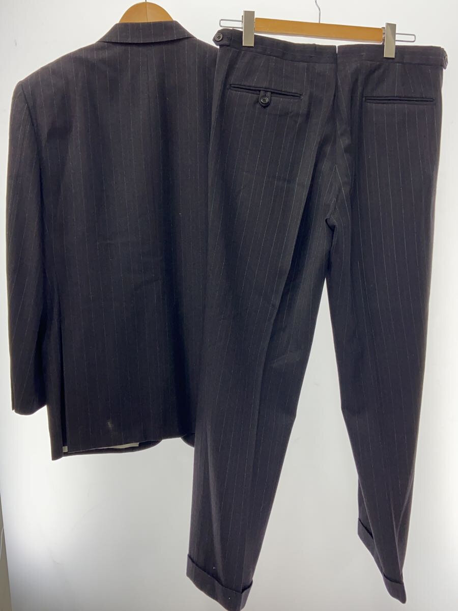 【中古】Paul Stuart◆セットアップ/--/ウール/BLK/ストライプ【メンズウェア】