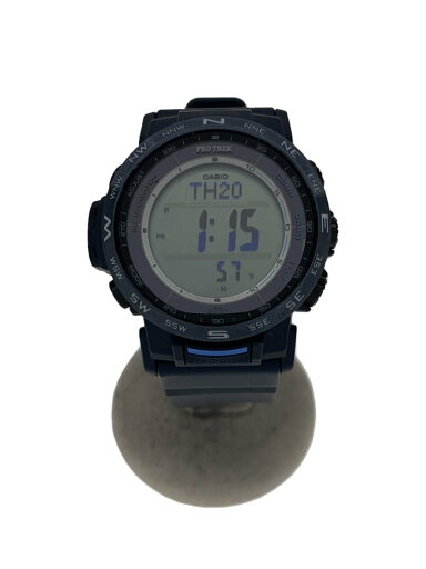 【中古】PROTREK◆ソーラー腕時計/デジタル/BLK/PRW-35Y【服飾雑貨他】 【中古】PROTREK◆ソーラー腕時計/デジタル/BLK/PRW-35Y【服飾雑貨他】