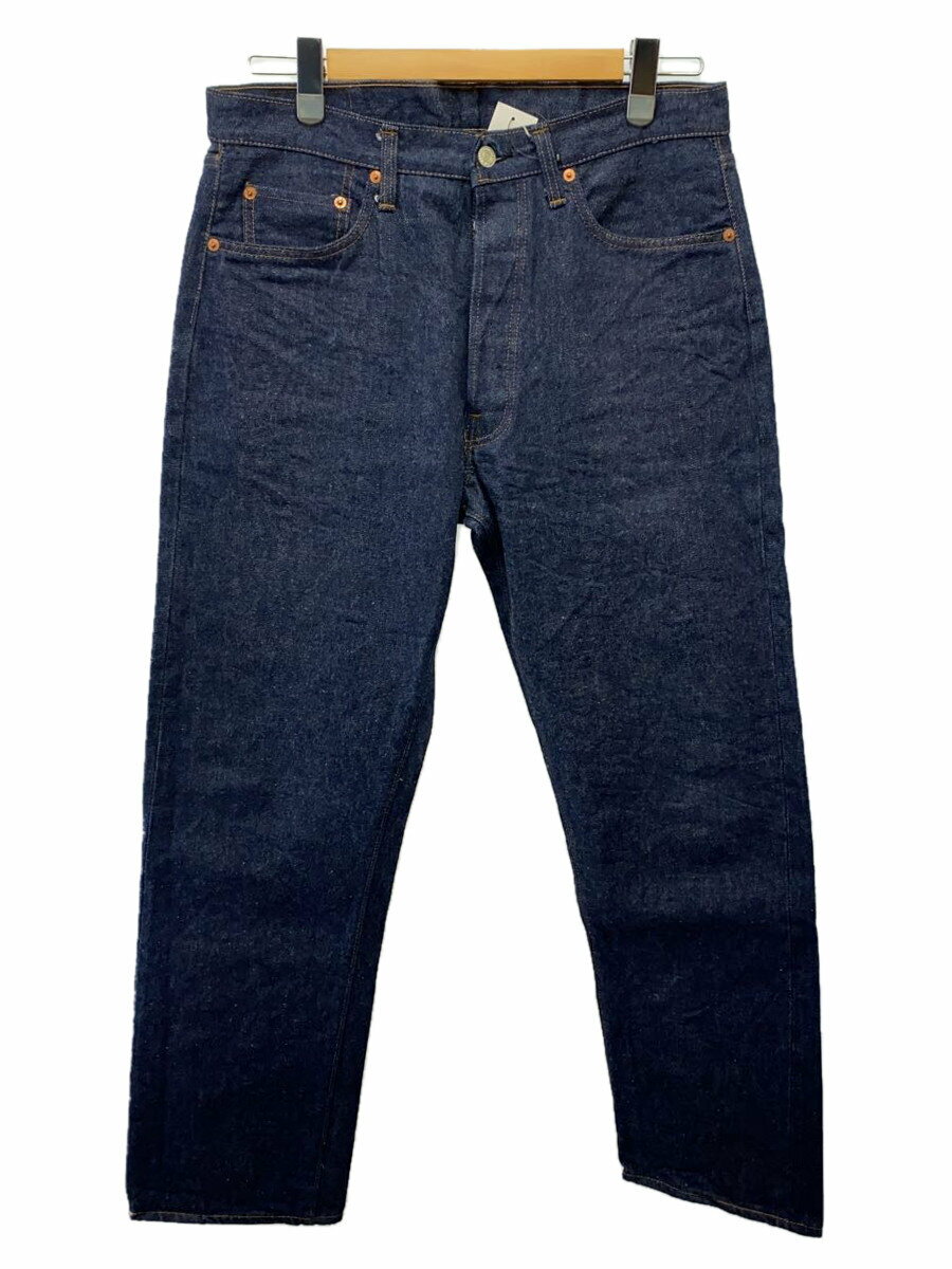 【中古】Levi’s◆ストレートパンツ/35/デニム/IDG70s/501/66後期/ボタン裏6/バックポケットチェーン【メンズウェア】