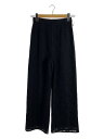 【中古】furfur◆レースワイドパンツ/FREE/ナイロン/BLK/無地/RWFP231057【レディースウェア】