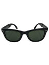 【中古】Ray-Ban◆サングラス/ウェリントン/プラスチック/BLK...(4)
