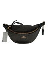 【中古】COACH◆ウエストバッグ_シグネチャー_ブラウン/--/BRW【バッグ】