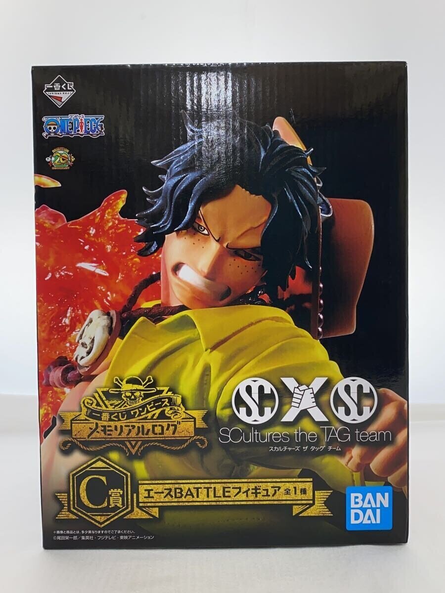 【中古】BANDAI SPIRITS◆一番くじ/ワンピース メモリアルログ/C賞/エースBATTLEフィギュア/未開封/フィギュア【ホビー】