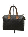 【中古】LOUIS VUITTON◆1)スピーディ25_モノグラム・キャンバス_BRW/PVC/BRW//【バッグ】
