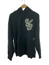 【中古】Y-3◆パーカー/M/コットン/BLK/無地/IT7523【メンズウェア】