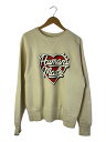 【中古】HUMAN MADE◆スウェット/L/コットン/CRM/無地/HM28CS001【メンズウェア】