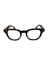【中古】TART OPTICAL◆メガネ/--/プラスチック/ブラウン/CLR/メンズ/JD-04//【服飾雑貨他】