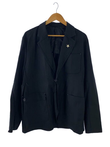 【中古】SUNSEA◆24AW/N.M Thickened Jacket/3/ウール/BLK/SUNSEA3024【メンズウェア】 【中古】SUNSEA◆24AW/N.M Thickened Jacket/3/ウール/BLK/SUNSEA3024【メンズウェア】