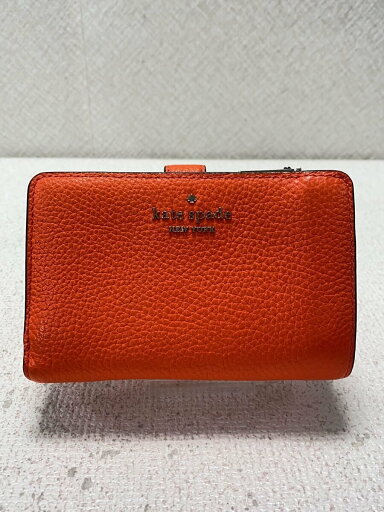 【中古】kate spade new york◆2つ折り財布/--/ORN/レディース/WLR00394【服飾雑貨他】 【中古】kate spade new york◆2つ折り財布/--/ORN/レディース/WLR00394【服飾雑貨他】