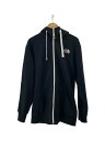 【中古】THE NORTH FACE◆REARVIEW FULL ZIP HOODIE_リアビューフルジップフーディ/XL/コットン/BLK/無地【メンズウェア...