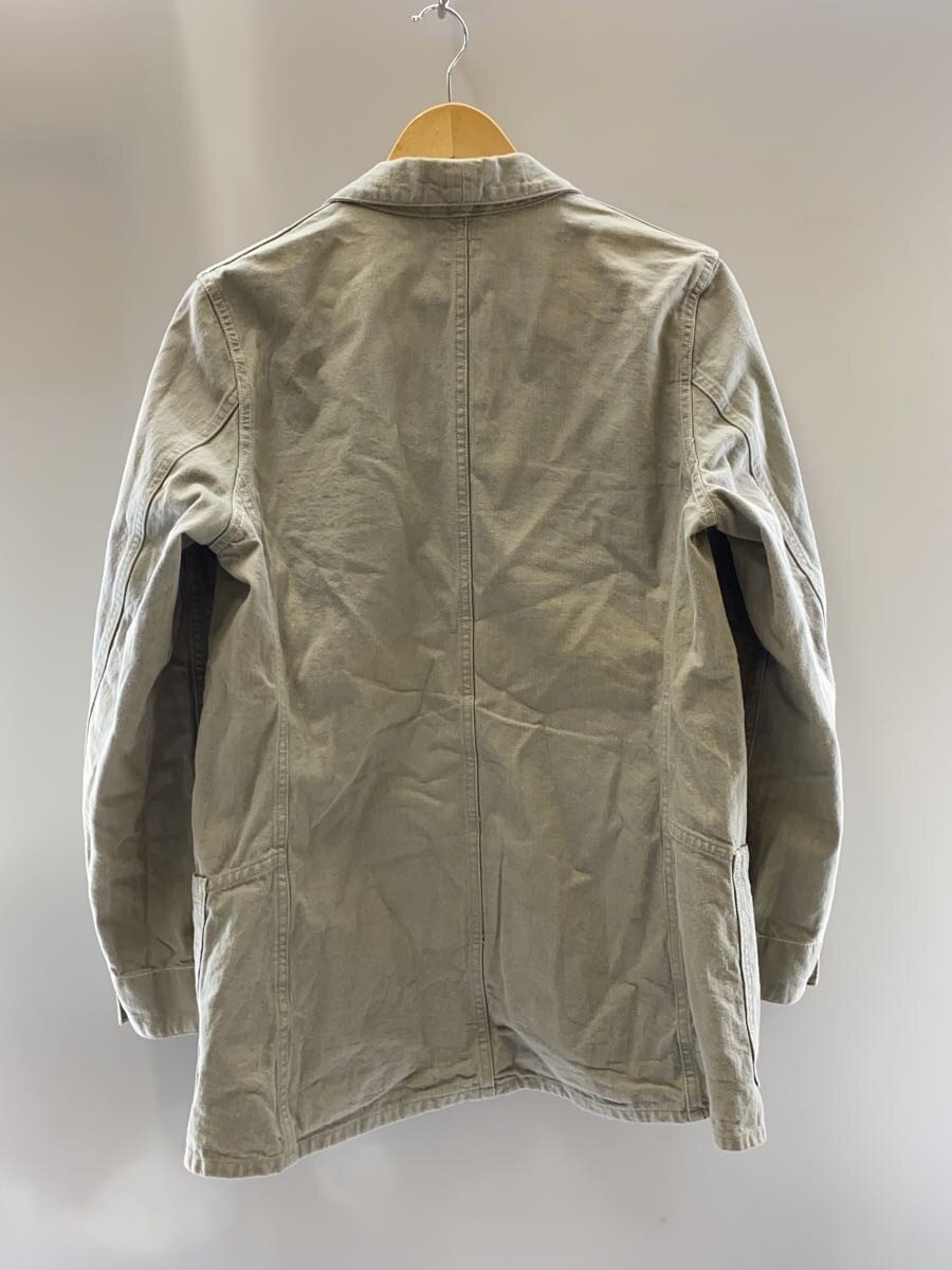 【中古】THE Y.M.WALK ON◆ジャケット/38/コットン/GRY/無地【メンズウェア】