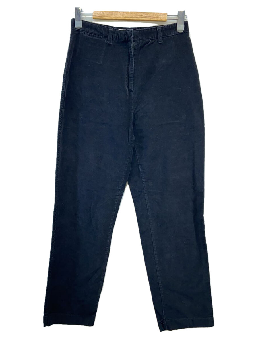 【中古】ST JOHN’S BAY◆90s/ベロアスラックス/ボトム/--/ベロア/BLK【メンズウェア】