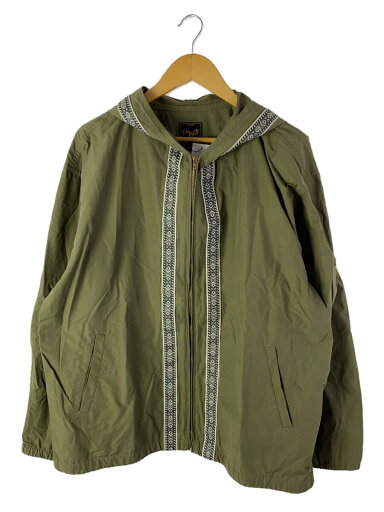 【中古】RATS◆NATIVE HOODED JKT/ナイロンジャケット/XL/コットン/KHK/22RJ-0309【メンズウェア】 【中古】RATS◆NATIVE HOODED JKT/ナイロンジャケット/XL/コットン/KHK/22RJ-0309【メンズウェア】