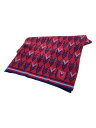 【中古】LOUIS VUITTON◆エシャルプ・VVV_RED/カシミア混/コットン/RED/総柄/メンズ【服飾雑貨他】(4)