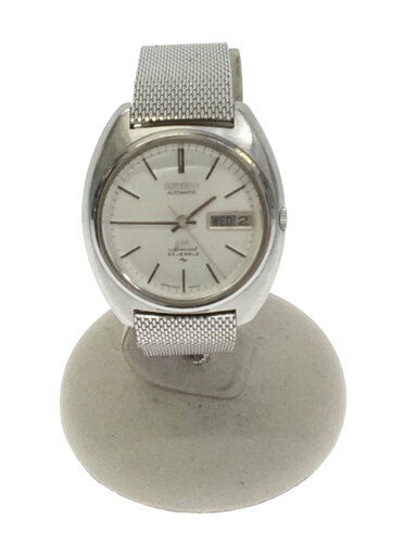 【中古】SEIKO◆自動巻き腕時計/アナログ/ステンレス/WHT/SLV/5206-6000/71年製/ロードマチック//【服飾雑貨他】 【中古】SEIKO◆自動巻き腕時計/アナログ/ステンレス/WHT/SLV/5206-6000/71年製/ロードマチック//【服飾雑貨他】