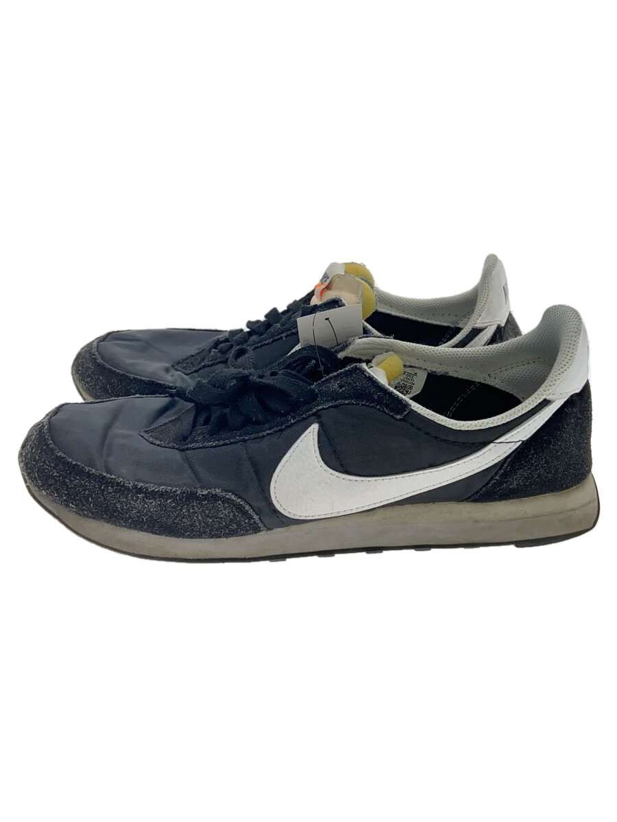 【中古】NIKE◆WAFFLE TRAINER 2_ワッフル トレーナー 2/29cm/BLK/汚れ・毛羽立・かかとつ【シューズ】