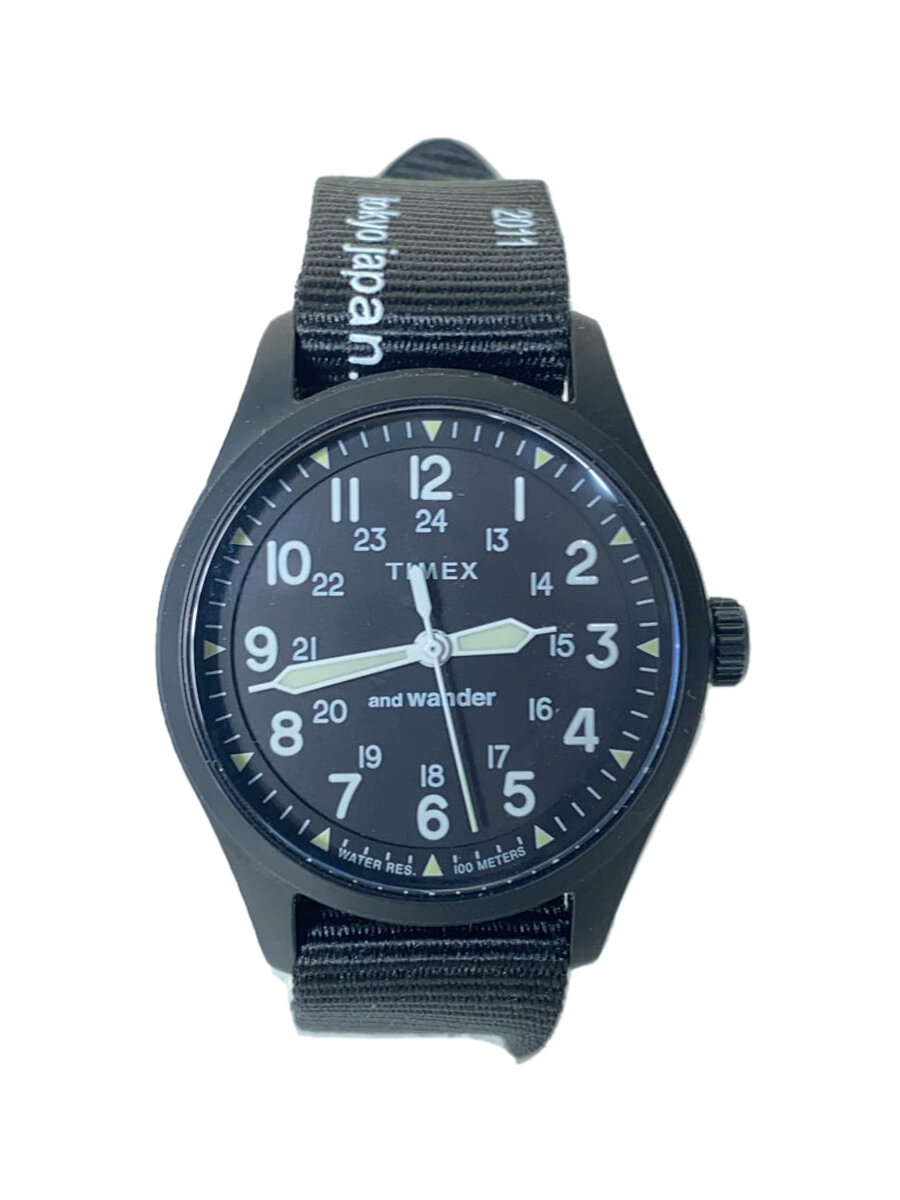 【中古】TIMEX◆ソーラー腕時計/アナ