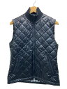 【中古】BLACK LABEL CRESTBRIDGE◆ベスト/M/ナイロン/BLK【メンズウェア】