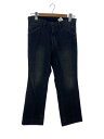 【中古】WRANGLER◆ボトム/M/コットン/BLK/無地/W-000-6030【メンズウェア】