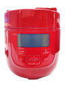 【中古】siroca(Auc Sale)◆電気調理鍋 SP-D121 レッド【家電・ビジュアル・オーディオ】