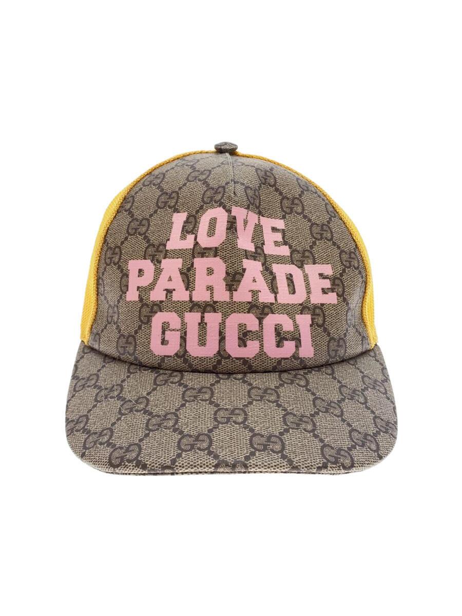 【中古】GUCCI◆メッシュキャップ/M/B