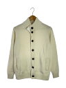 【中古】TOMORROWLAND◆24AW/カーディガン(厚手)/S/ウール/CRM/63-02-45-02023【メンズウェア】