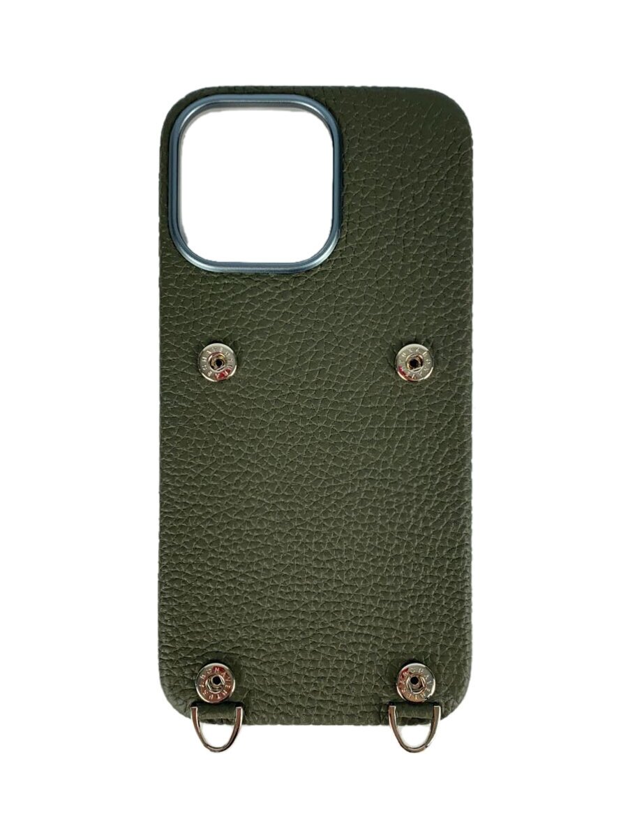 Clothing Accessories (Caps, Ties, Belts) - 【中古】BONAVENTURA◆iphone15 pro max/別売りポーチ無し//レザー/KHK/無地/レディース【服飾雑貨他】