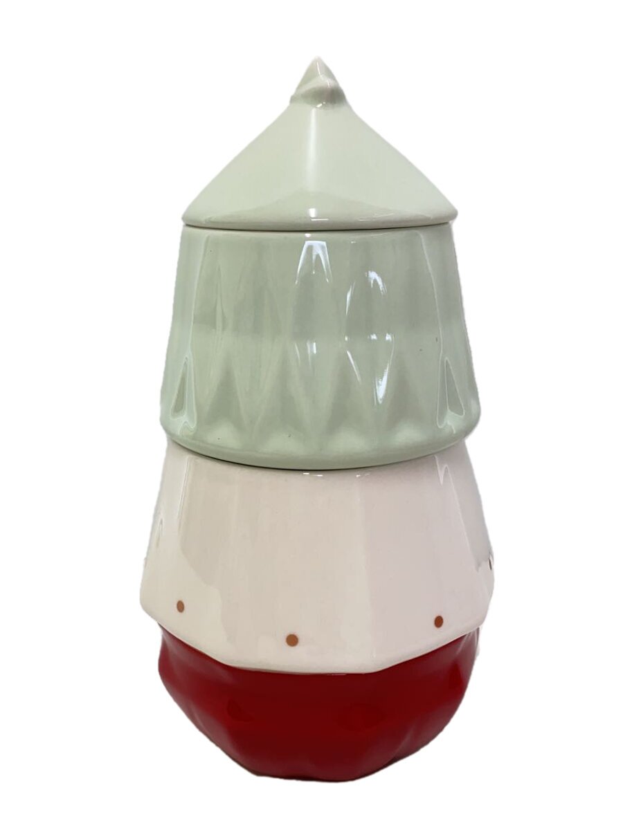 【中古】Starbucks◆シュガーポットホリデーツリー/STACKING FIR TREE【キッチン用品】