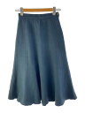 【中古】Jean Paul Gaultier◆ロングスカート/--/ウール/NVY【レディースウェア】(4)