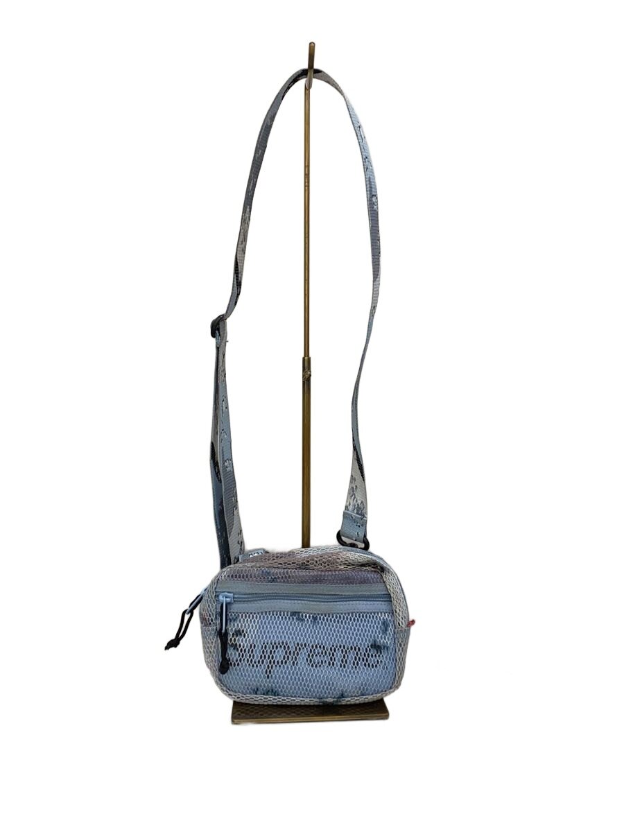 【中古】Supreme◆ショルダーバッグ/--/BLU/カモフラ【バッグ】