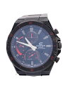 【中古】CASIO◆ソーラー腕時計_EDIFICE/アナログ【服飾雑貨他】