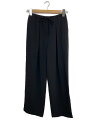 【中古】theory◆Admiral Crepe Pleated Pant/ボトム/--/--/BLK/01-5106403【レディースウェア】