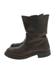 【中古】LONE WOLF BOOTS◆エンジニアブーツ/26cm/BRW/レザー【シューズ】