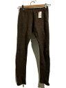 【中古】UNDERCOVER◆ボトム/1/ウール/BRW/5a72-p8【レディースウェア】