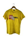 【中古】DIESEL◆Tシャツ/L/コットン/YLW【メンズウェア】