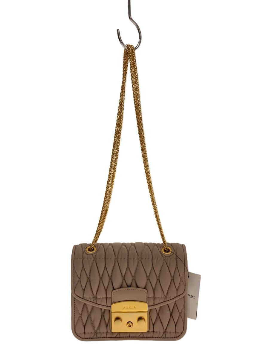 Furla - 【中古】FURLA◆メトロポリス/コメタ/ショルダーバッグ/レザー/PNK【バッグ】