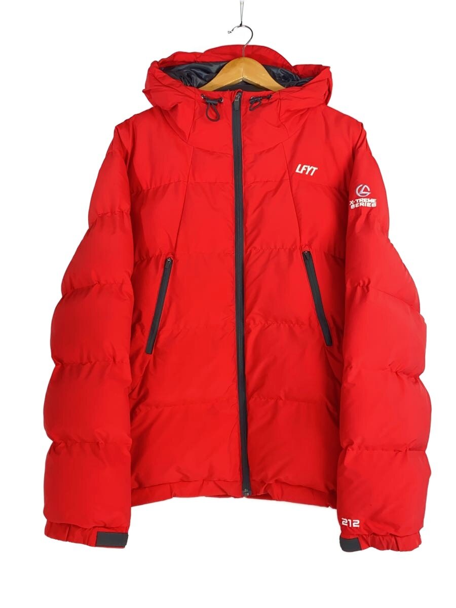 Lafayette(LFYT)◆X-TREAM LOGO PUFFER JACKET/L/ポリエステル/レッド/LA221011