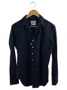 【中古】TAKAHIROMIYASHITA TheSoloist.◆長袖シャツ/46/コットン/NVY/無地/sg.0081c【メンズウェア】