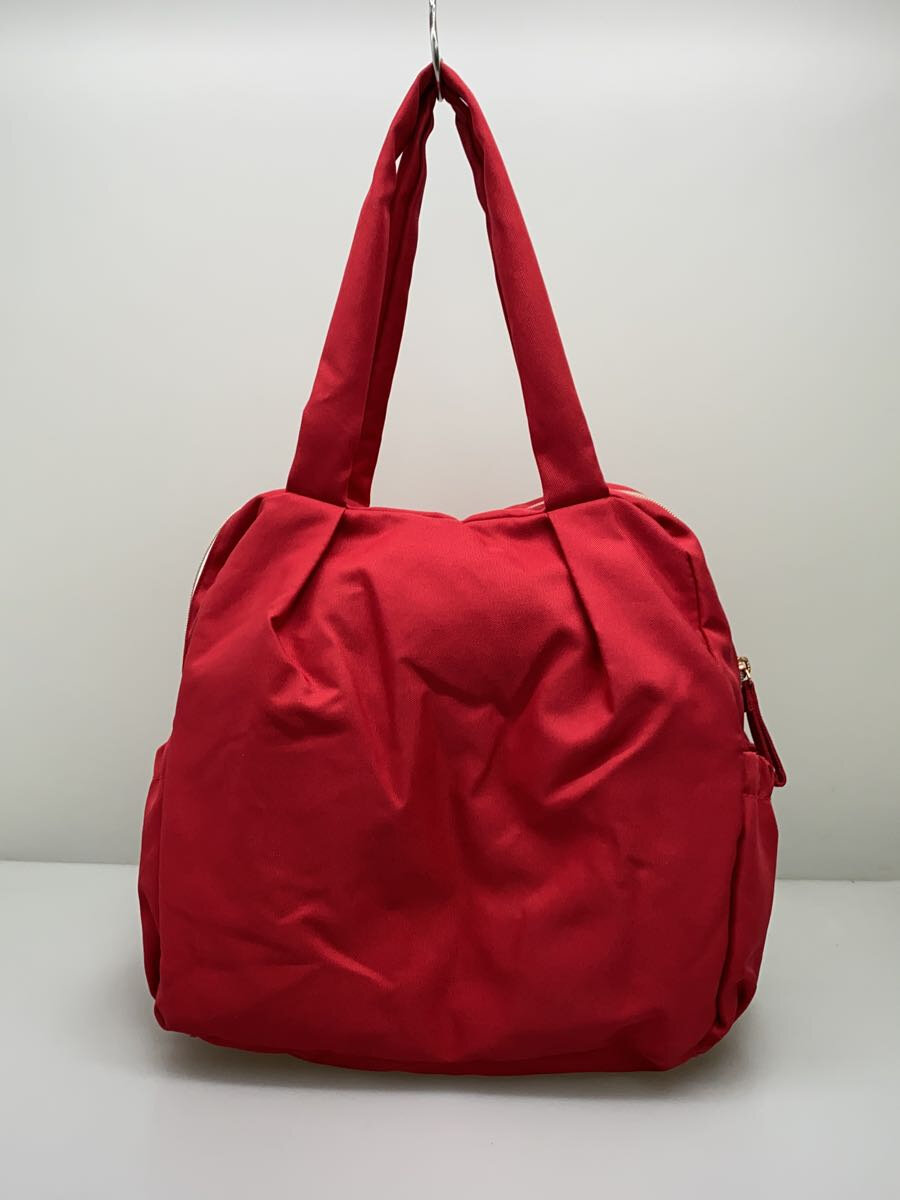 【中古】repetto◆ショルダーバッグ/--/RED/無地【バッグ】
