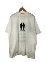 【中古】BALENCIAGA◆22AW/Pride 22/Tシャツ/2/コットン/ホワイト/TEE【メンズウェア】