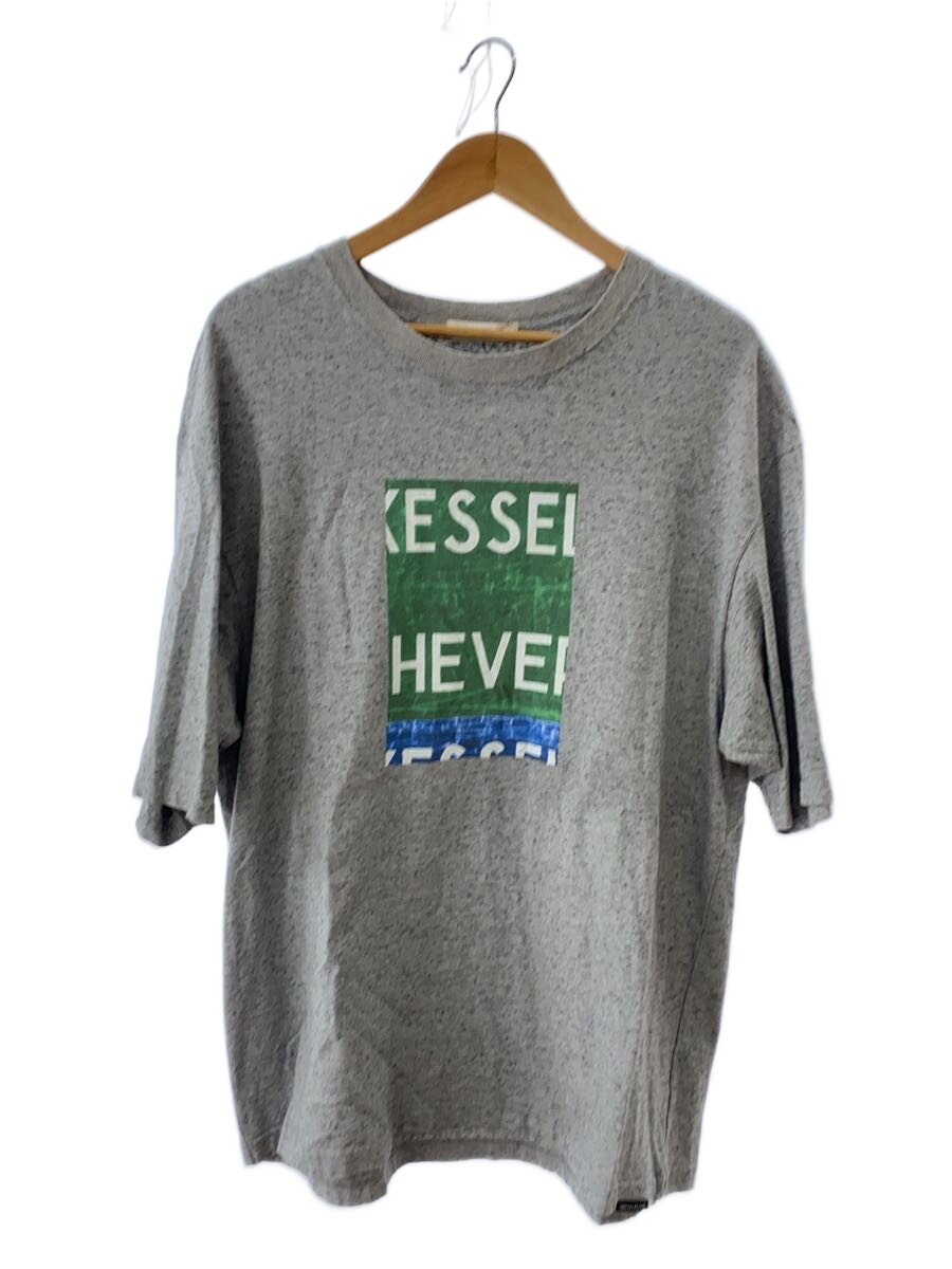 nest robe CONFECT◆天竺バスロールサインTシャツ/FREE/コットン/GRY/02242-0028//