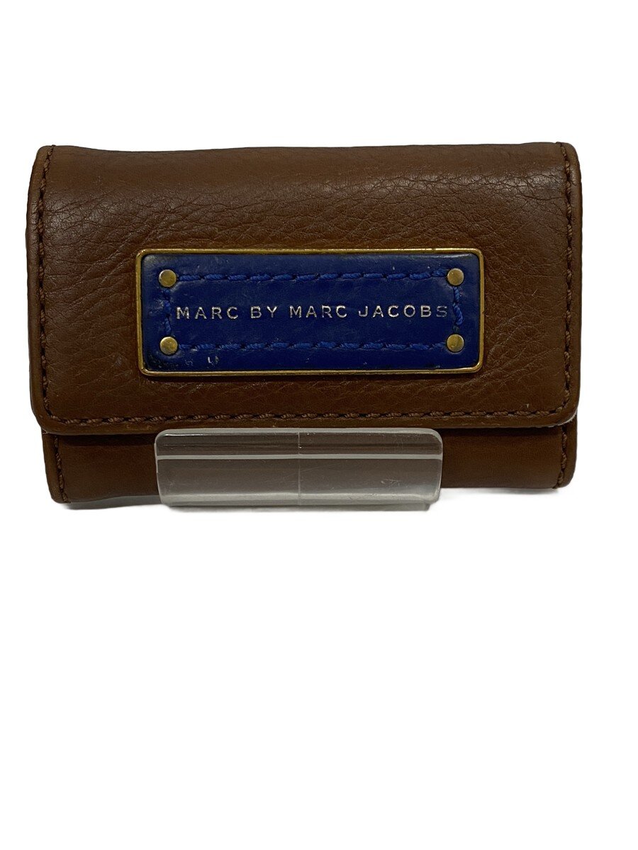 【中古】MARC BY MARC JACOBS◆キーケース/レザー/BRW/レディース【服飾雑貨他】