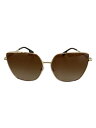 【中古】BURBERRY◆サングラス/フォックス/メタル/GLD/BR...(4)