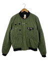 【中古】M+RC NOIR◆フライトジャケット/M/ナイロン/GRN/912487【メンズウェア】